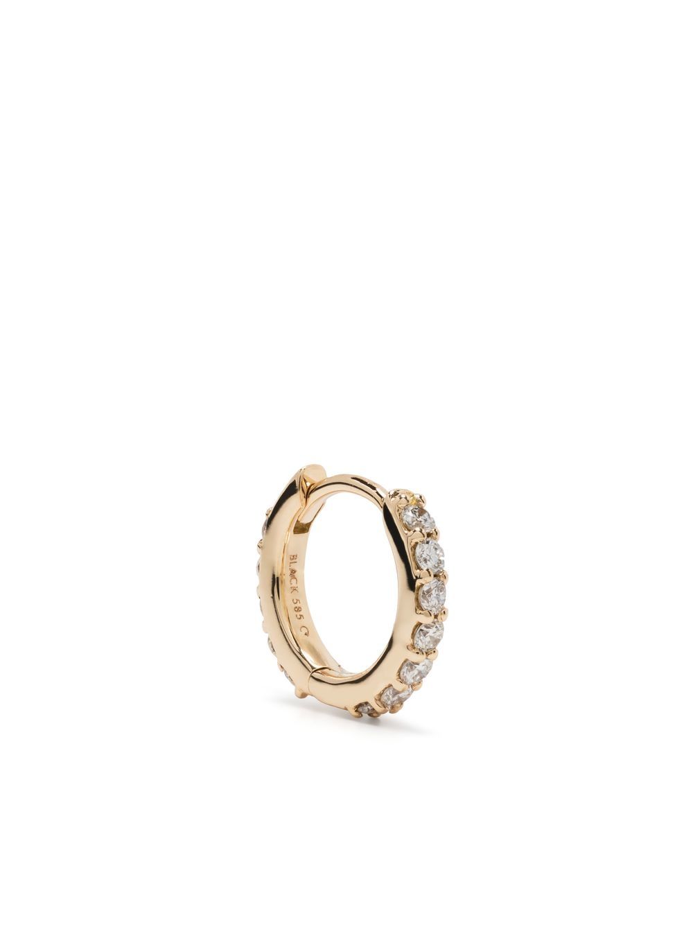 

Maria Black arracada Bovary de 8mm en oro amarillo de 14kt con diamantes - Dorado