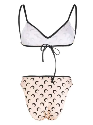 【MARINE SERRE】 ビキニ XS 新品未使用 Marine Serre Printed bikini Marine Serre