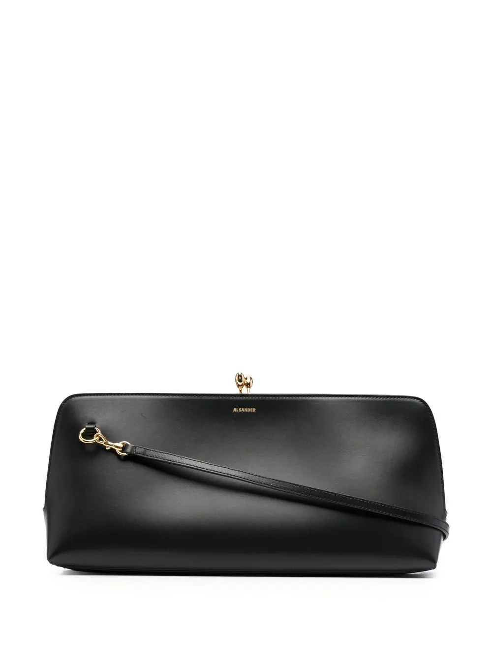 

Jil Sander bolsa de hombro con sello del logo - Negro