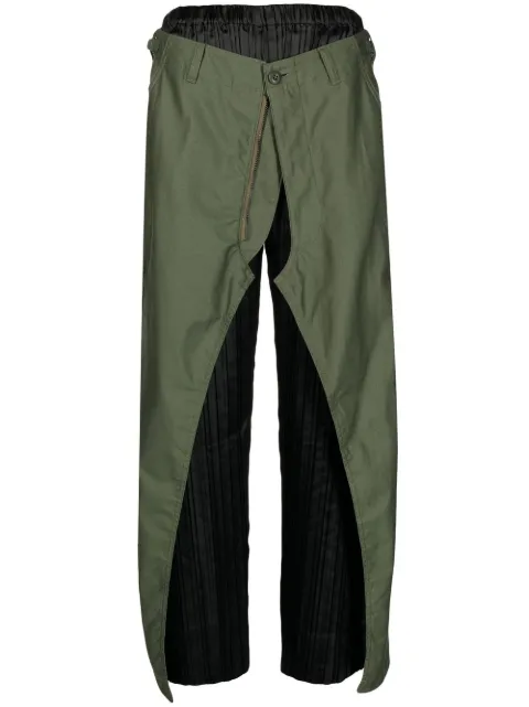 Junya Watanabe layered cargo trousers