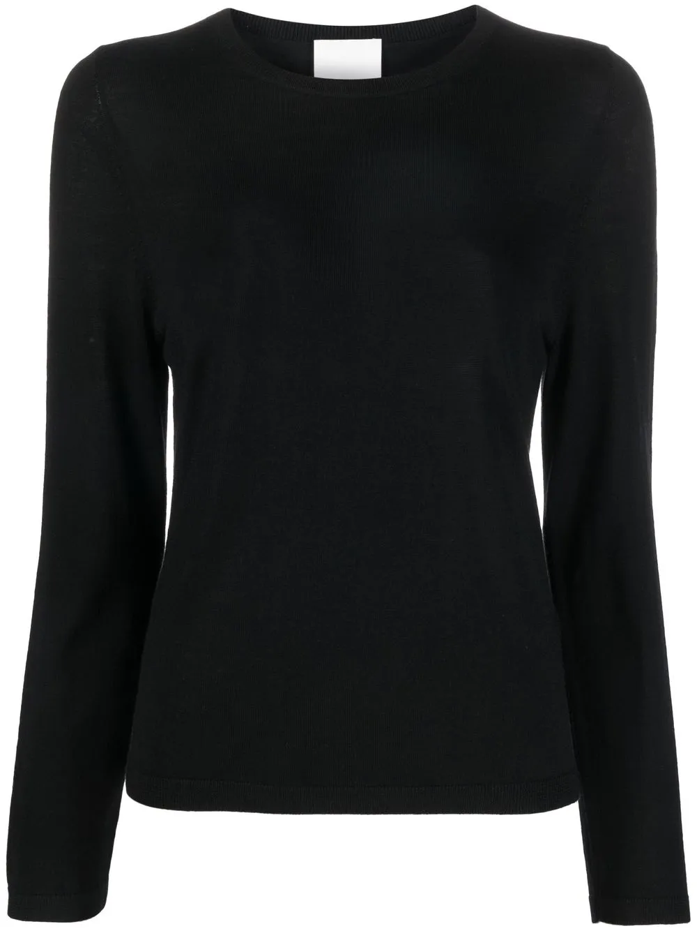 

Allude suéter con cuello redondo - Negro