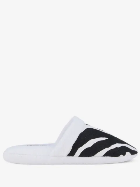 Dolce & Gabbana cotton terry slippers 