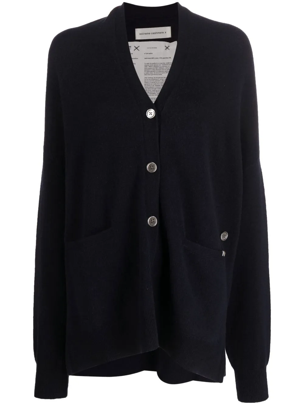 Extreme Cashmere button-up Knitted Cardigan - Farfetch