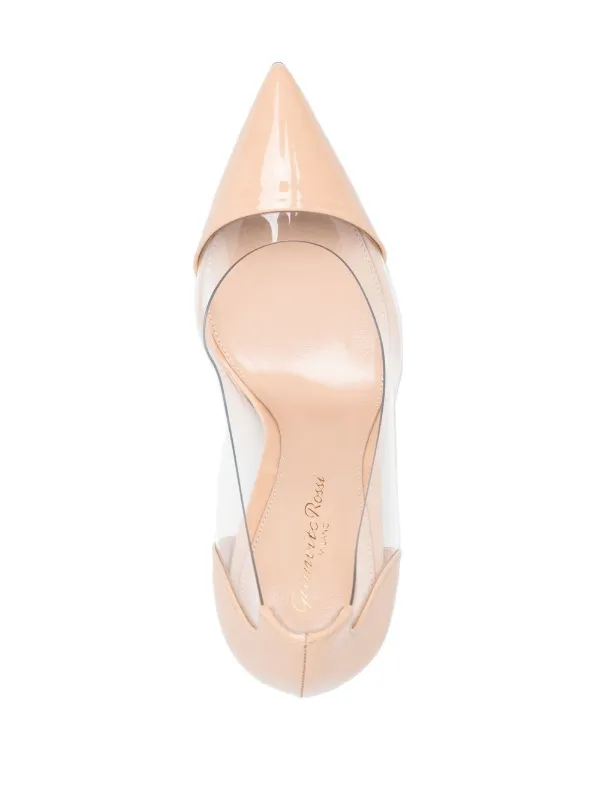 Gianvito Rossi エナメルレザー パンプス | ニュートラル | FARFETCH JP