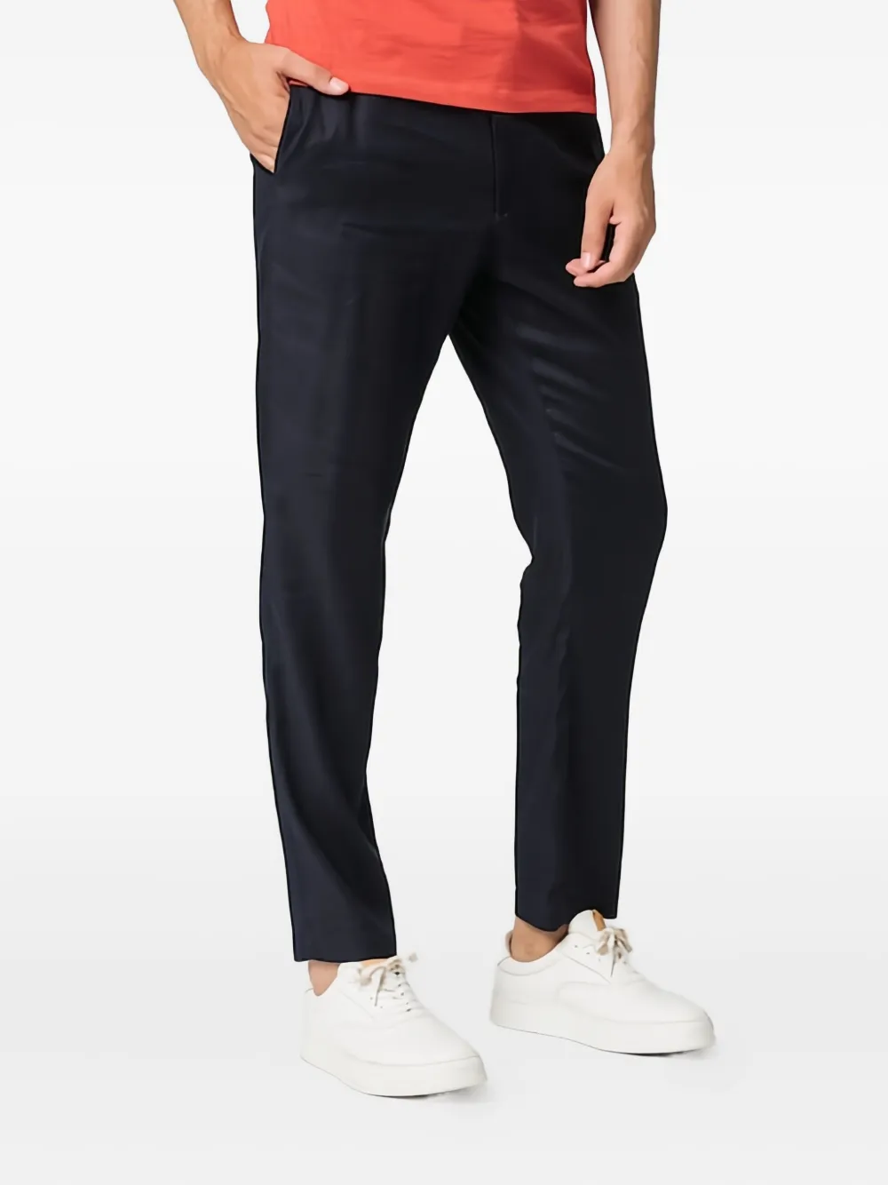 BOSS Calça com cós elástico | Calça reta | Image 2