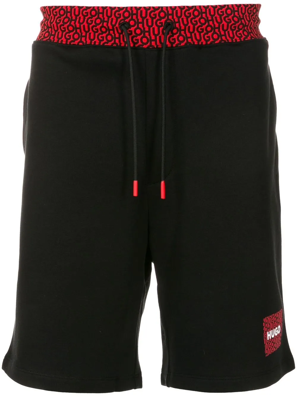 

HUGO shorts deportivos Draig - Negro