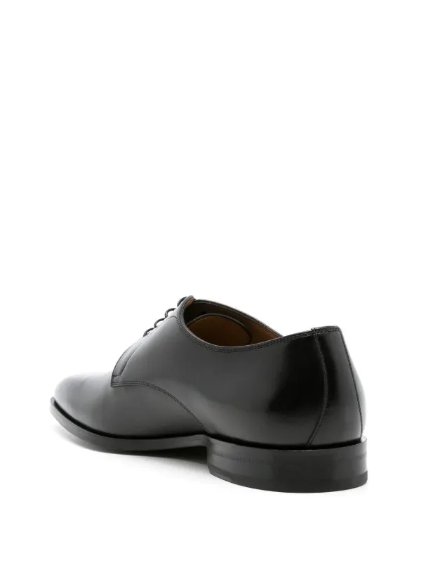 Black derby formal best sale shoes