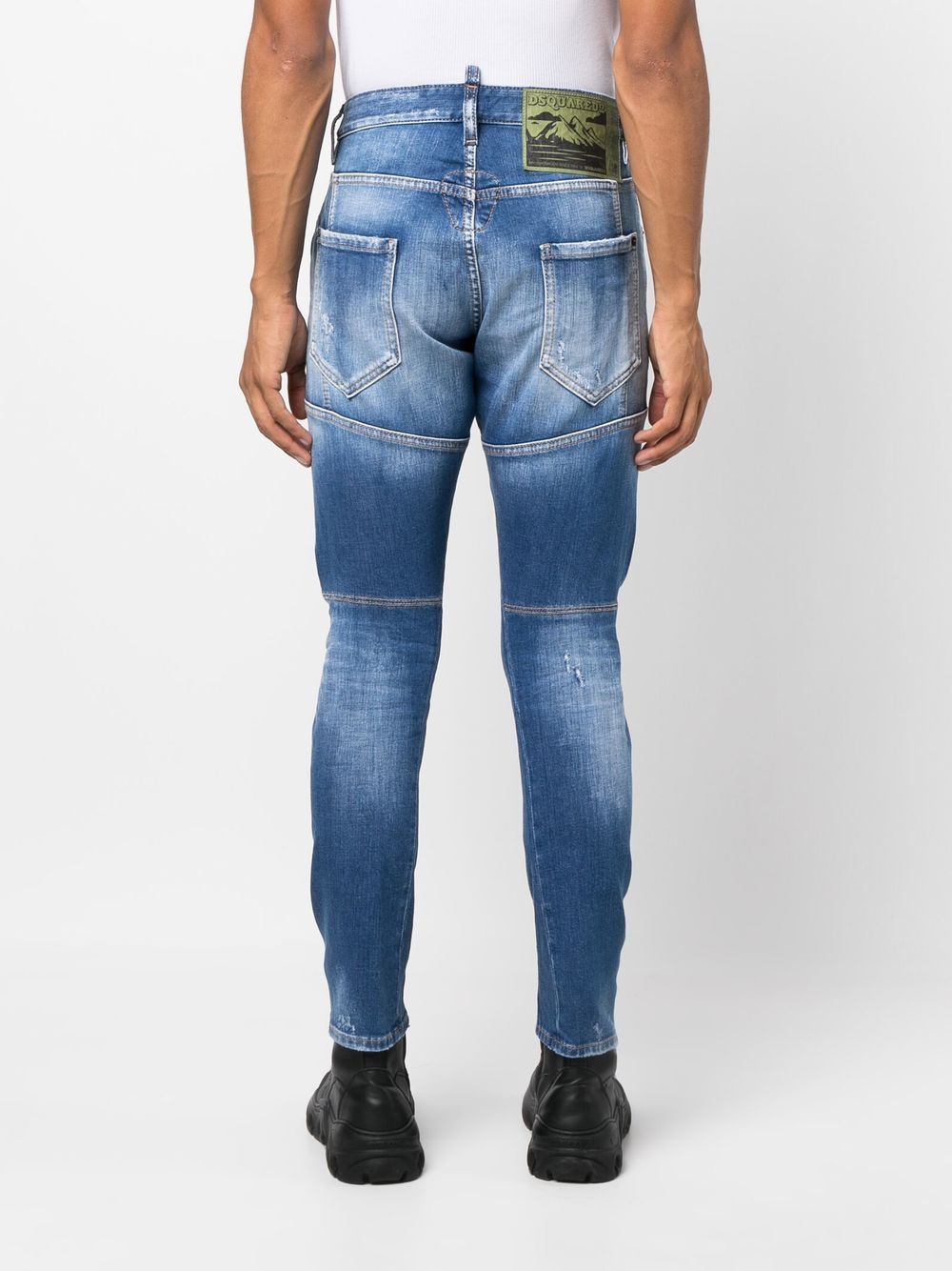 Dsquared Jean Skinny Effet D Lav Farfetch