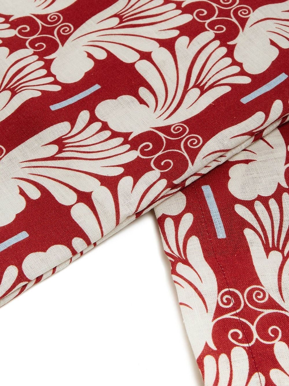 La DoubleJ Tafelkleed met vleugelprint (180x280cm) - Rood