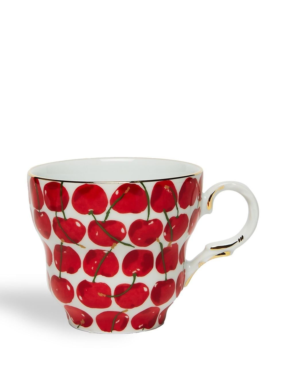 Shop La Doublej Big Mama Cup And Saucer In Red