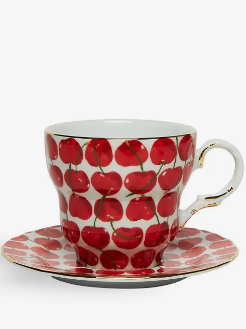 La DoubleJ Big Mama Tasse mit Untersetzer