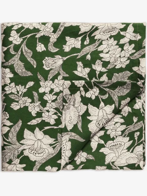 La DoubleJ Lilium Avorio-print tablecloth (180x280cm)