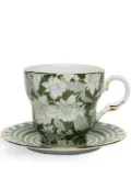 La DoubleJ Big Mama cup and saucer - Green