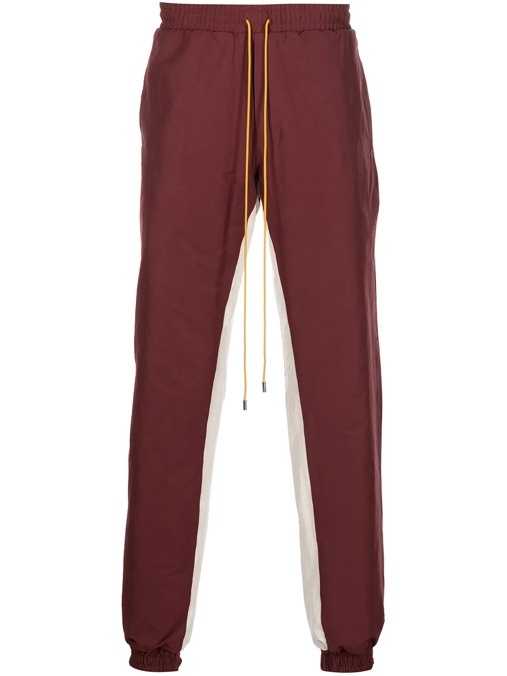 RHUDE Trainingsbroek met logopatch Rood