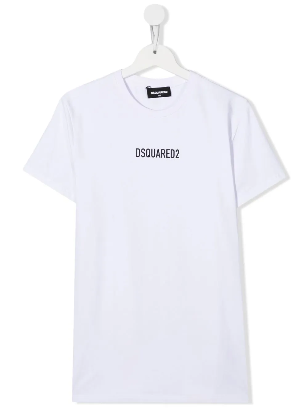 

Dsquared2 Kids playera con logo estampado y cuello redondo - Blanco