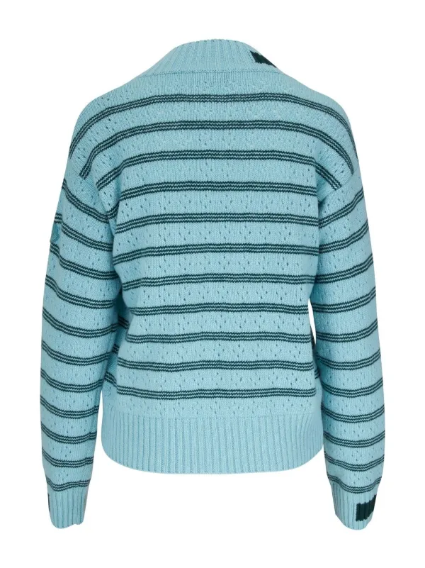 Moncler Striped Virgin Wool Jumper 