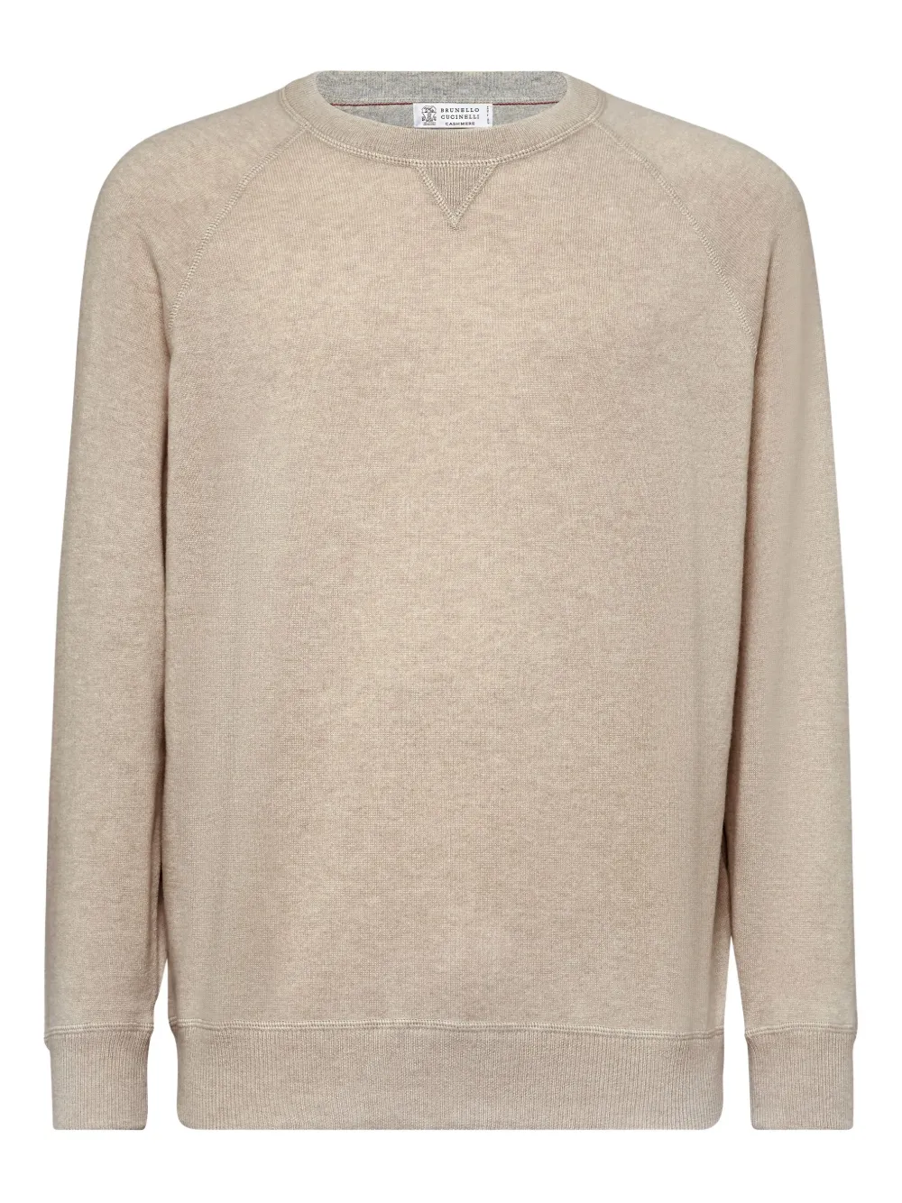 Brunello Cucinelli round-neck knit jumper | Neutrals | Image 1