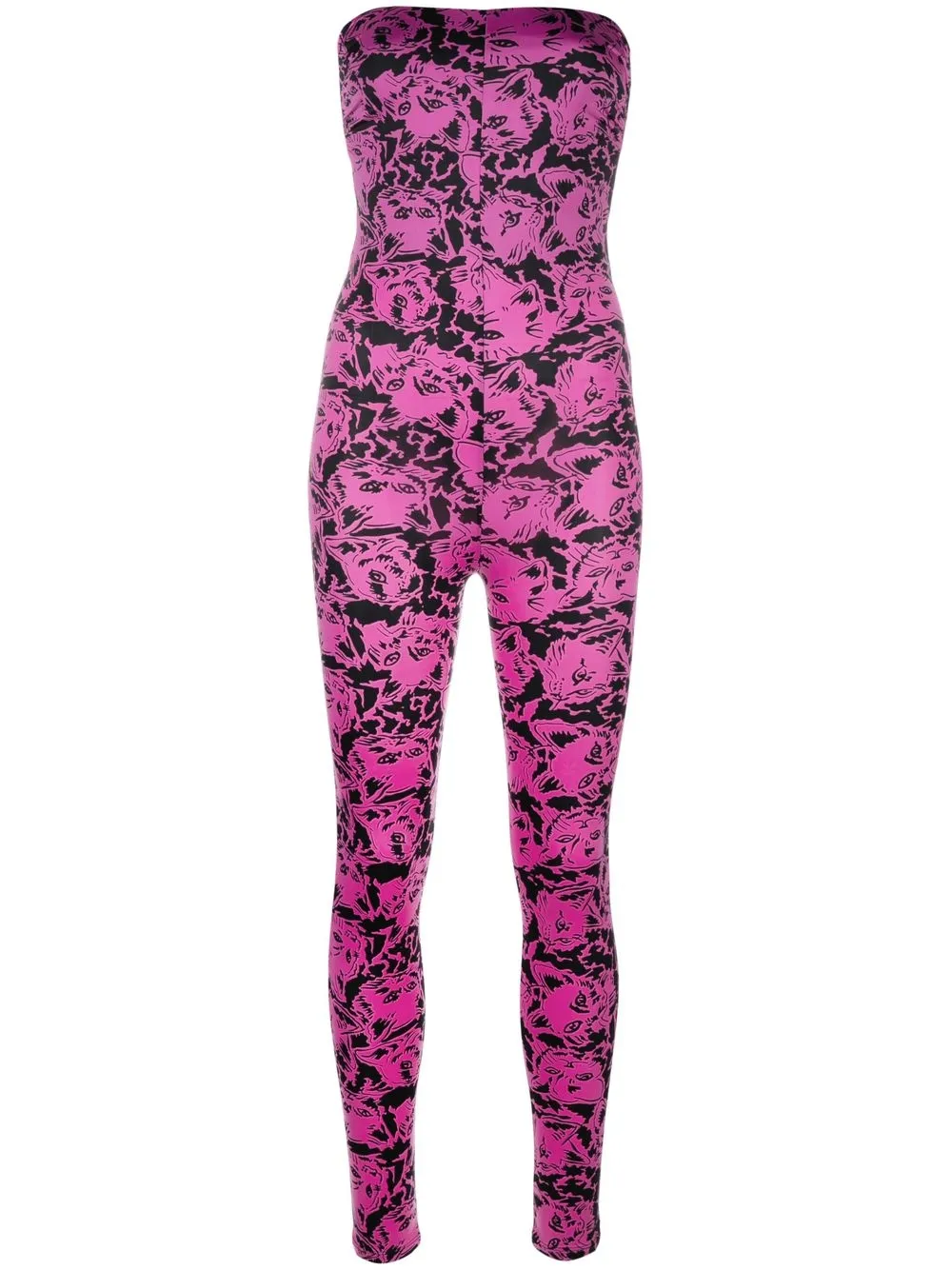 

Philosophy Di Lorenzo Serafini jumpsuit con motivo Cat Mania - Rosado