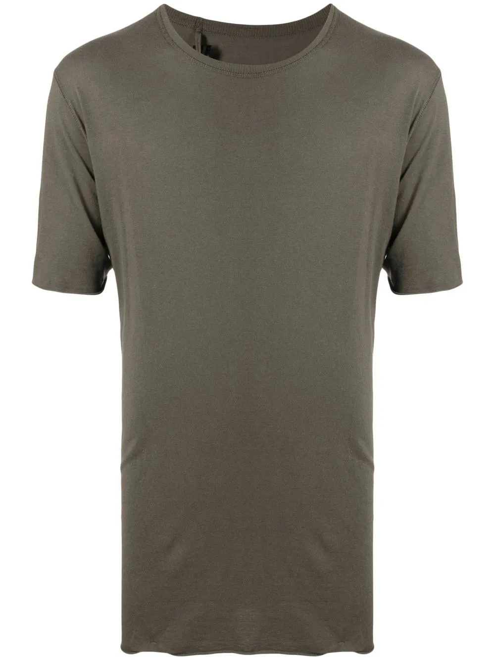 

Boris Bidjan Saberi rear pull-tab detail T-shirt - Green