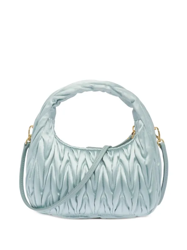 Miu Miu Mini Wander Matelassé Shoulder Bag - Farfetch