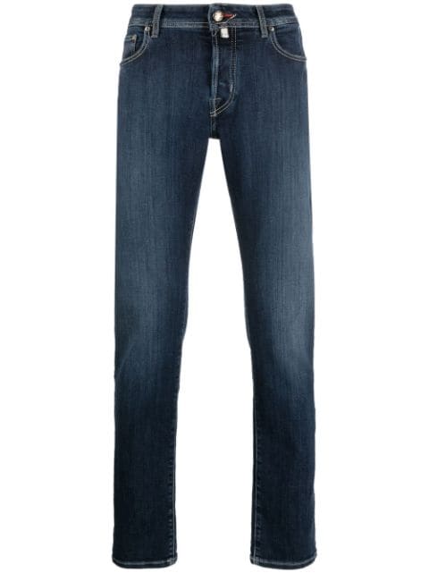 straight-leg skinny jeans