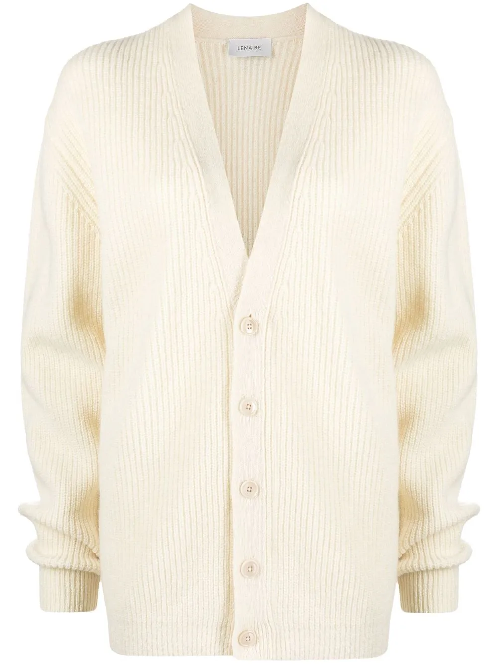 

Lemaire cárdigan oversize - Neutro