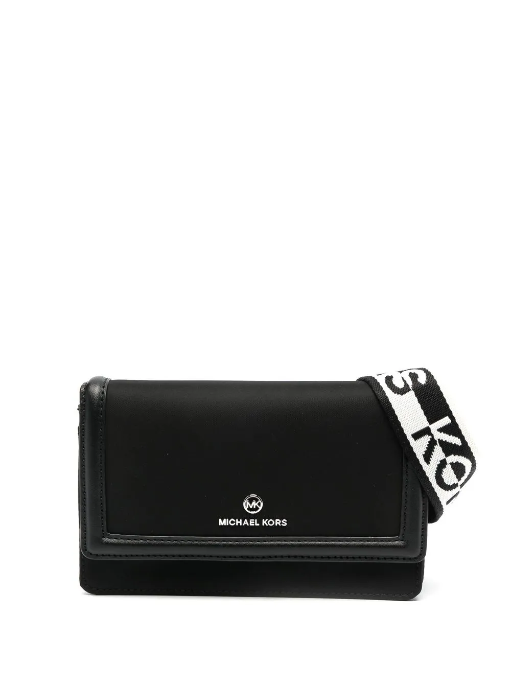 

Michael Michael Kors logo-plaque cross-body bag - Black