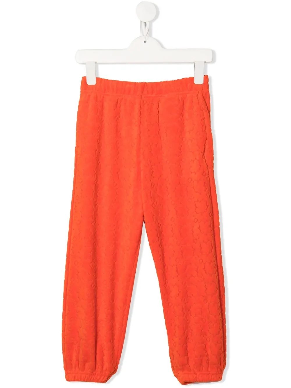 

Dsquared2 Kids pants con logo en jacquard - Naranja