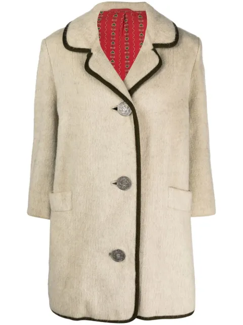 A.N.G.E.L.O. Vintage Cult 1990s woven buttoned coat