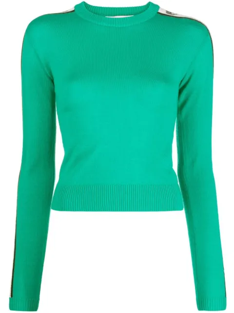 Chiara Ferragni logo-print crew-neck jumper