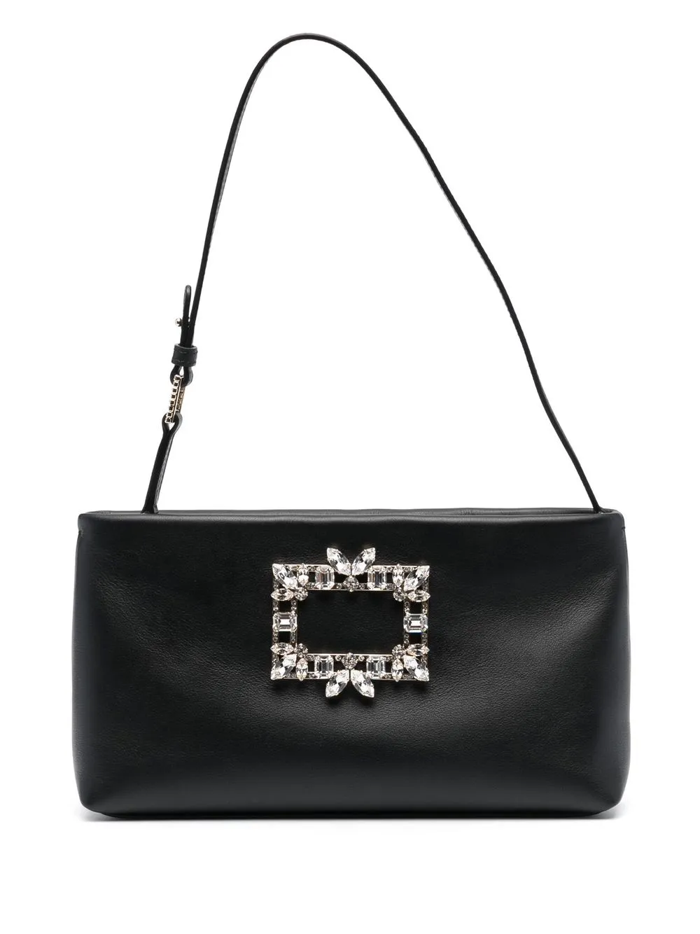 Roger Vivier crystal-embellished shoulder bag | Black | Image 1