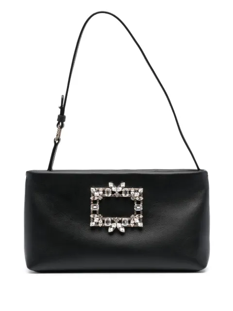 Roger Vivier crystal-embellished shoulder bag
