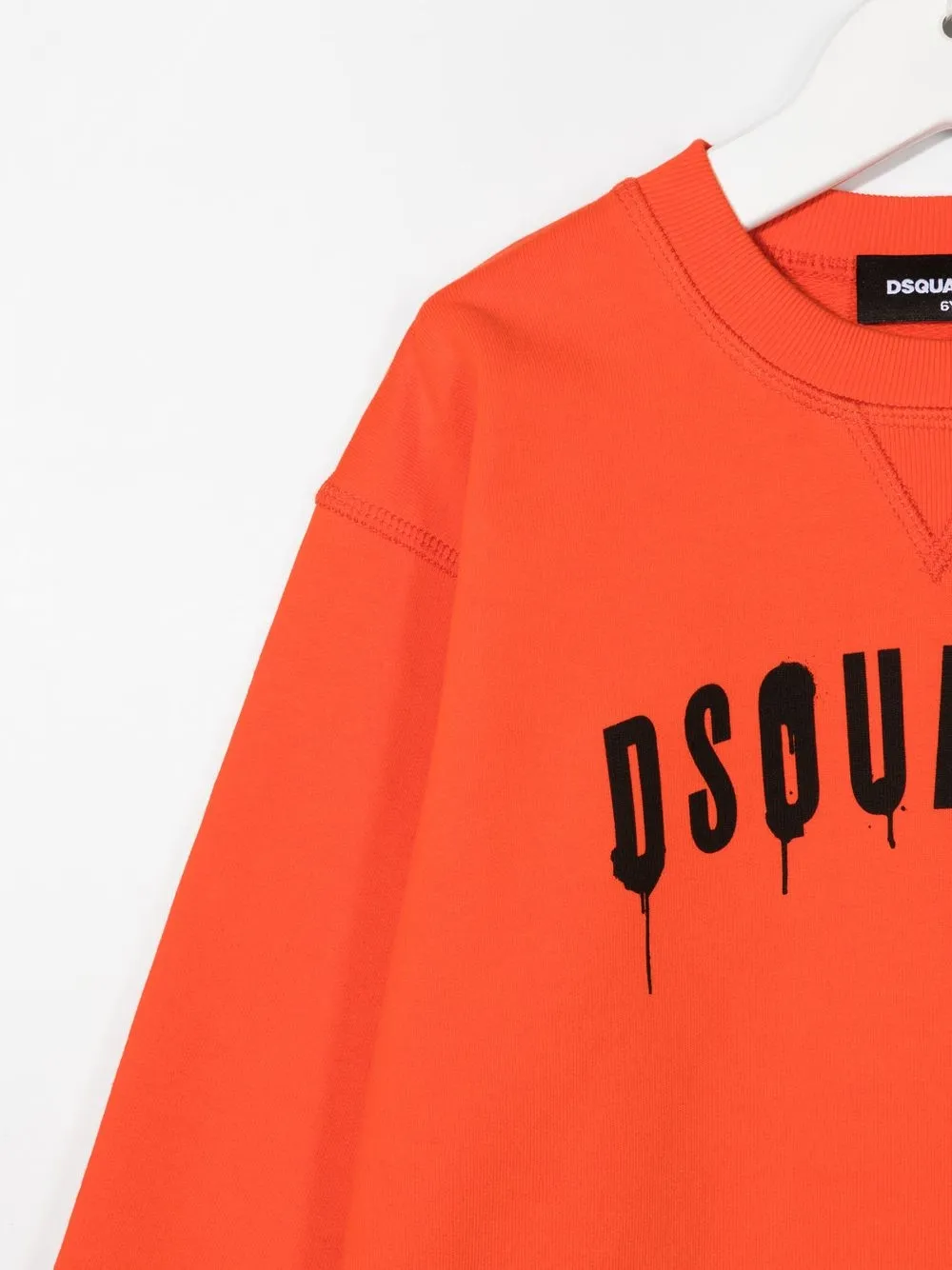  Dsquared2 Kids Sweatshirt Mit Logo Print   Orange 