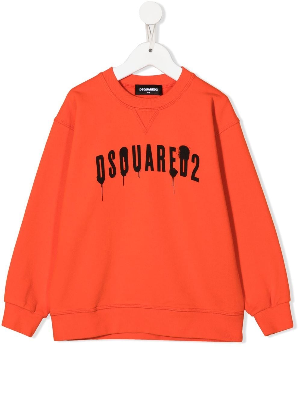 Image 1 of DSQUARED2 KIDS Spray logo-print sweatshirt