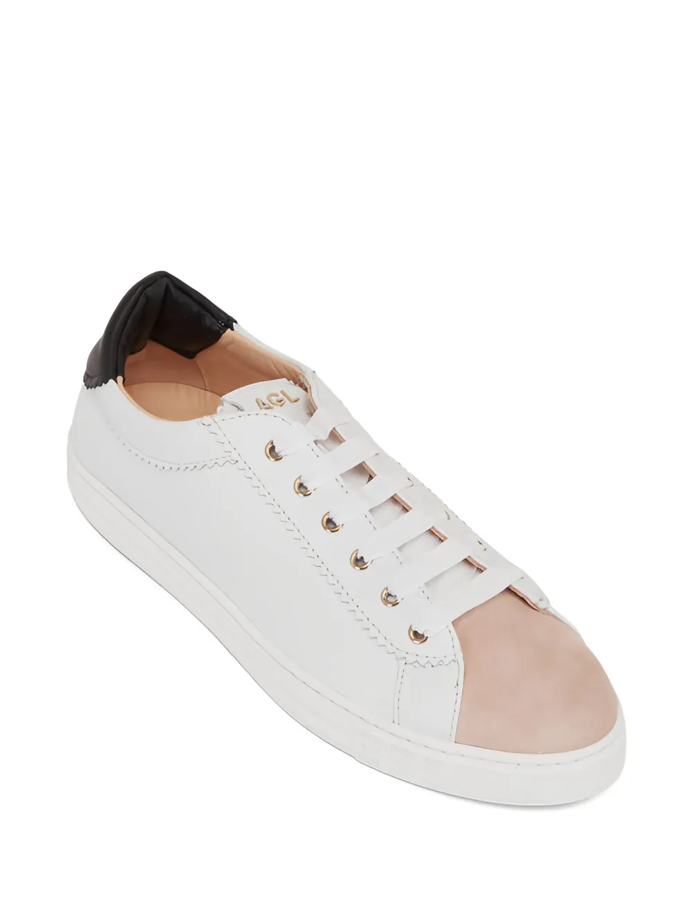 AGL Sade panelled sneakers Wit