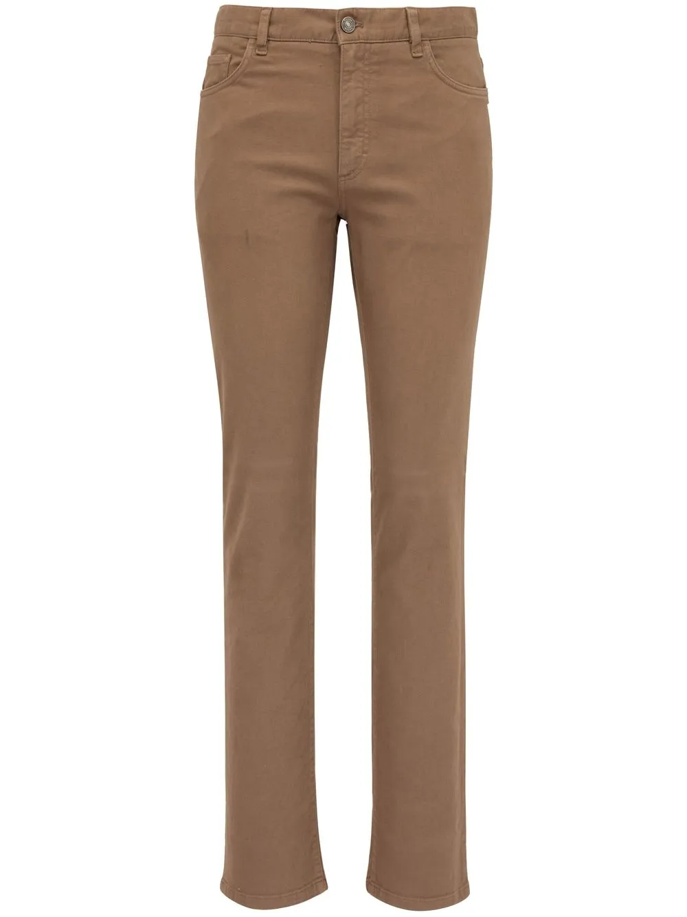 

Zegna slim-cut bootcut jeans - Brown