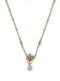 Dolce & Gabbana 18kt yellow gold Rainbow gemstone pendant necklace