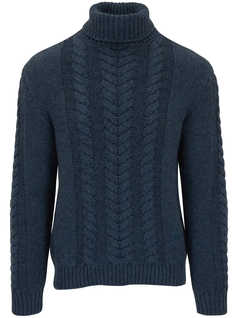 

Isaia cable-knit cashmere jumper - Blue