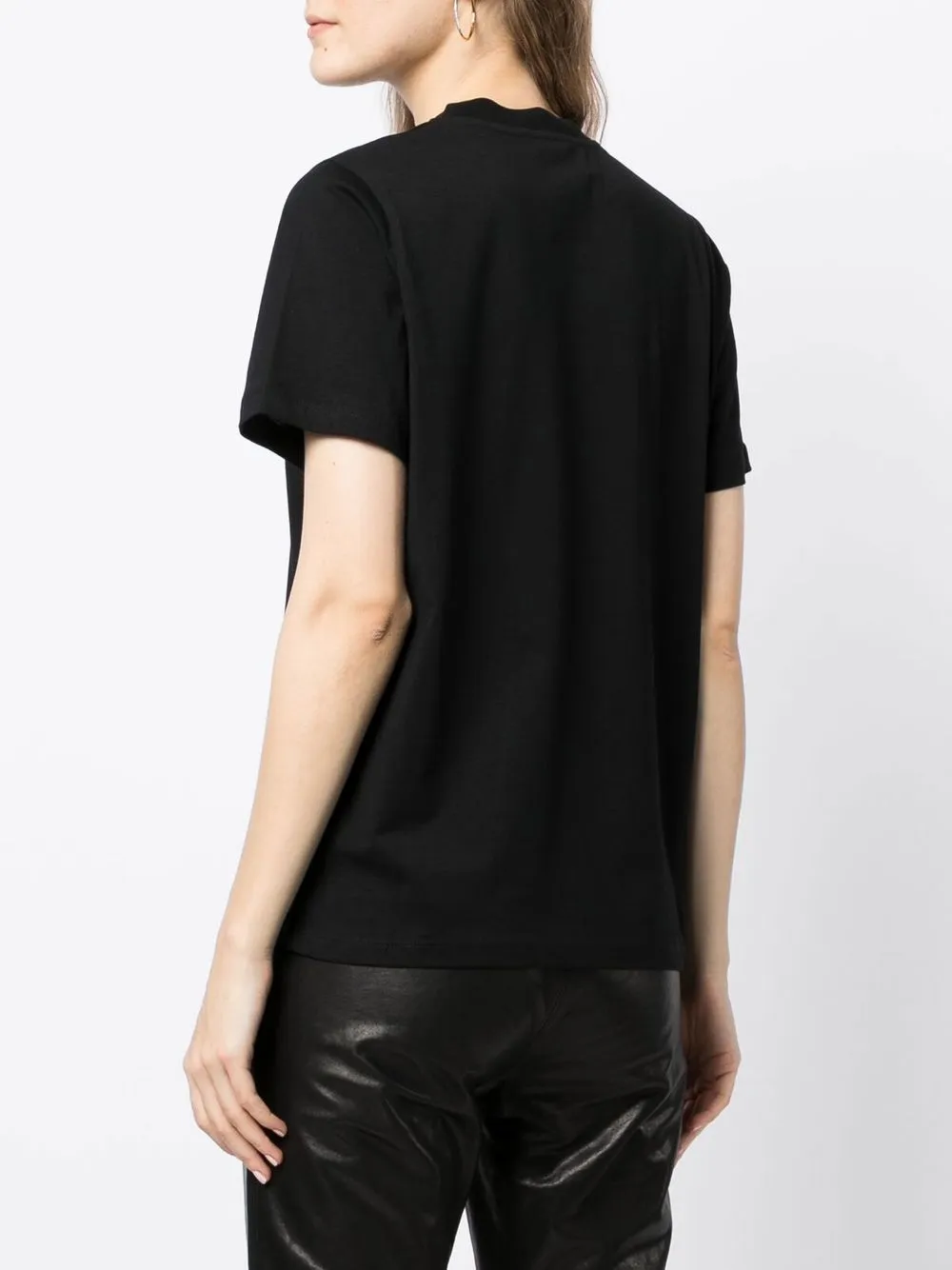 Coperni Logo-print Short-sleeve T-shirt In Black