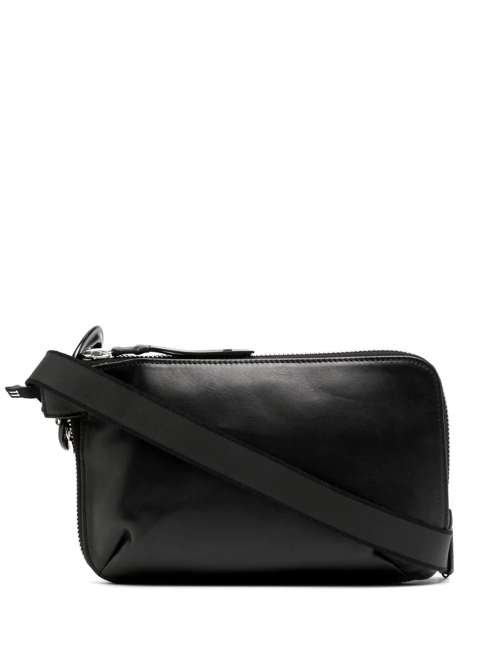 

Boris Bidjan Saberi number detail crossbody bag - Black