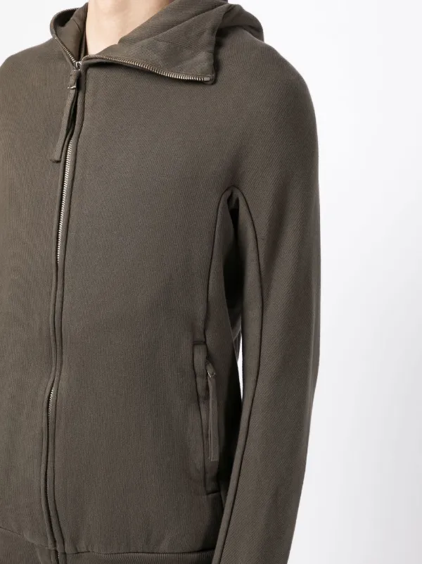 Boris Bidjan Saberi: Khaki 2.2 ST Reversible Hoodie | SSENSE