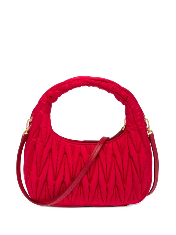 Miu Miu Mini Wander Matelassé Shoulder Bag - Farfetch