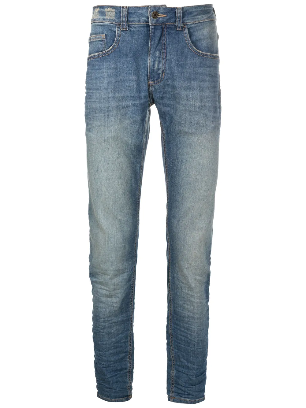 Osklen Calça jeans slim com efeito desbotado | Azul | Image 1