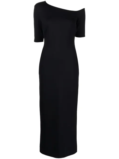 Rosetta Getty vestido midi con hombros descubiertos