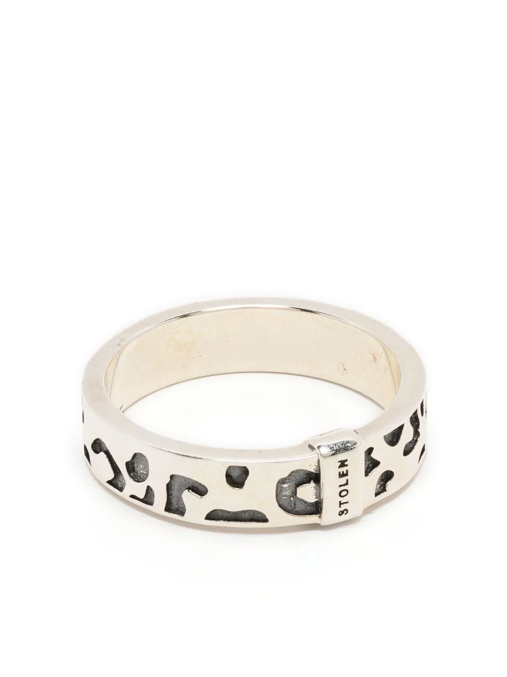 

Stolen Girlfriends Club anillo Leopard en plata de ley - Plateado