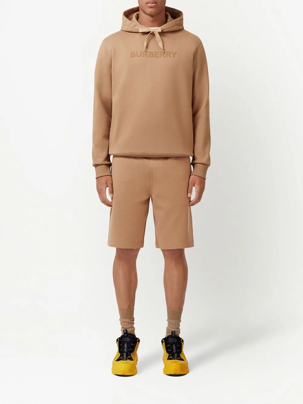 Burberry logo-print Drawstring Hoodie - Farfetch