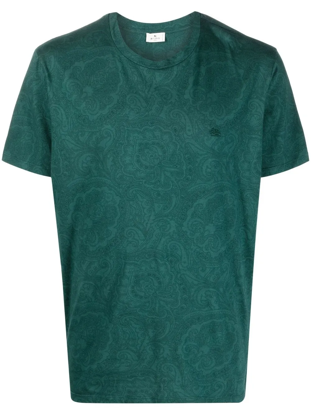 

ETRO playera con estampado de cachemira - Verde