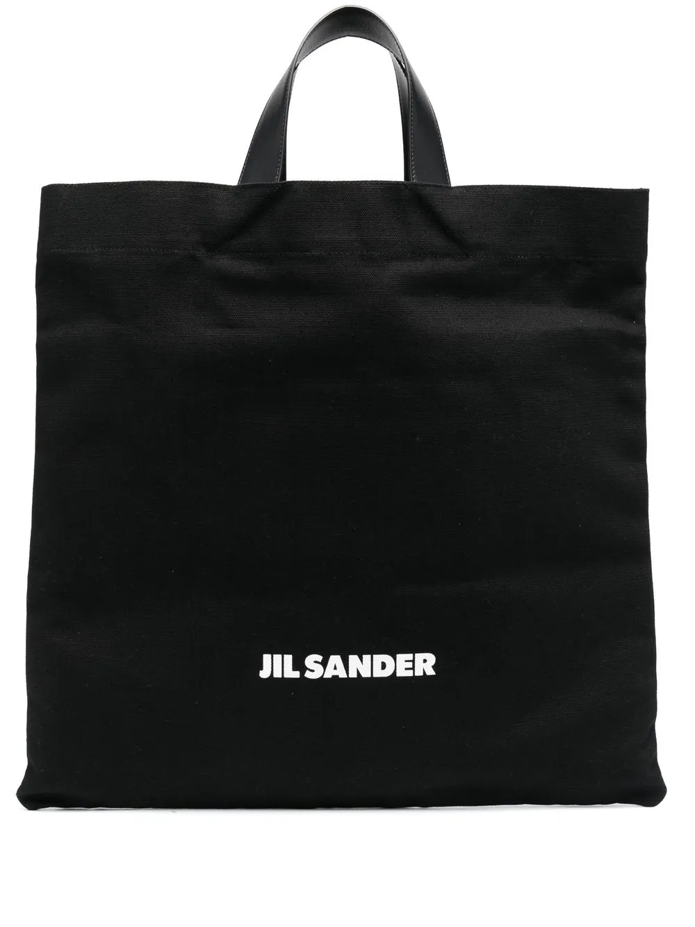 

Jil Sander logo-print tote bag - 001 BLACK