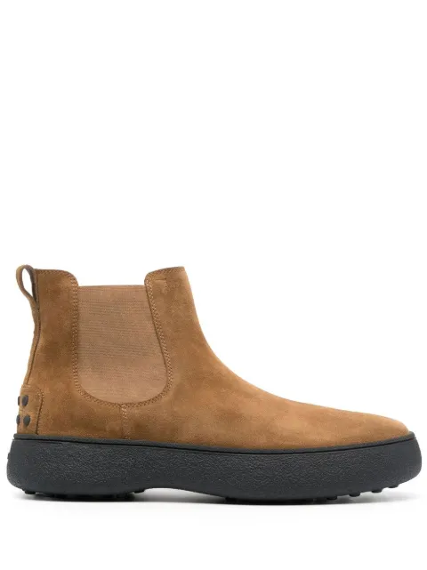 Tod's W.G. suede chelsea boots