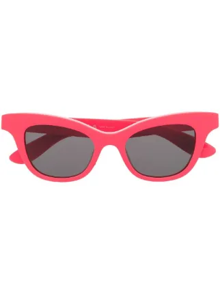 Alexander McQueen サングラス　キャット　アジアンフィット Alexander McQueen Eyewear アレキサンダー・マックイーン・アイウェア